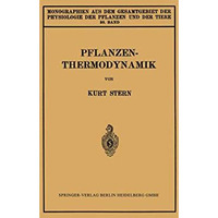 Pflanzenthermodynamik [Paperback]