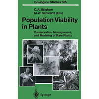 Population Viability in Plants: Conservation, Management, and Modeling of Rare P [Paperback]