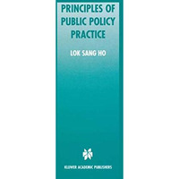 Principles of Public Policy Practice [Hardcover]