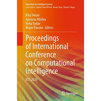 Proceedings of International Conference on Computational Intelligence: ICCI 2020 [Hardcover]