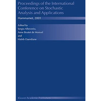 Proceedings of the International Conference on Stochastic Analysis and Applicati [Hardcover]