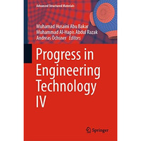 Progress in Engineering Technology IV [Hardcover]