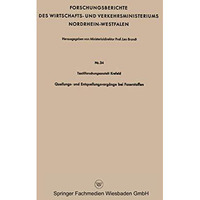 Quellungs- und Entquellungsvorg?nge bei Faserstoffen [Paperback]