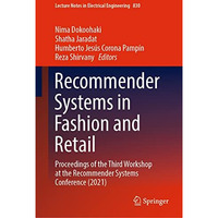 Recommender Systems in Fashion and Retail: Proceedings of the Third Workshop at  [Hardcover]