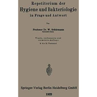 Repetitorium der Hygiene und Bakteriologie in Frage und Antwort [Paperback]