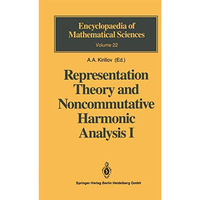 Representation Theory and Noncommutative Harmonic Analysis I: Fundamental Concep [Hardcover]