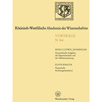 Rheinisch-Westf?lische Akademie der Wissenschaften: Natur-, Ingenieur- und Wirts [Paperback]