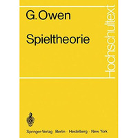 Spieltheorie [Paperback]