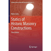 Statics of Historic Masonry Constructions [Paperback]