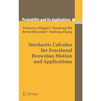 Stochastic Calculus for Fractional Brownian Motion and Applications [Hardcover]