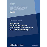 Strategien der internationalen Produktstandardisierung und -differenzierung [Paperback]