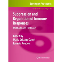 Suppression and Regulation of Immune Responses: Methods and Protocols [Hardcover]