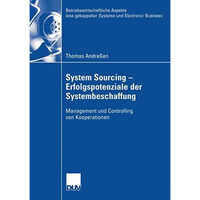 System Sourcing - Erfolgspotenziale der Systembeschaffung: Management  und Contr [Paperback]