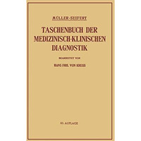 Taschenbuch der Medizinisch-Klinischen Diagnostik [Paperback]