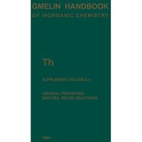 Th Thorium: General Properties. Spectra. Recoil Reactions [Paperback]