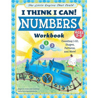 The Little Engine That Could: I Think I Can! Numbers Workbook: Counting 1-10, Sh [Paperback]