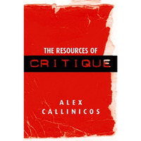 The Resources of Critique [Hardcover]