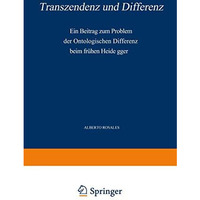 Transzendenz und Differenz: Ein Beitrag zum Problem der Ontologischen Differenz  [Paperback]