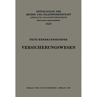 Versicherungswesen [Paperback]