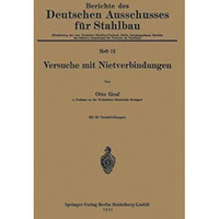 Versuche mit Nietverbindungen [Paperback]