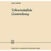 Volkswirtschaftliche Gesamtrechnung [Paperback]