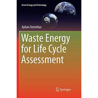 Waste Energy for Life Cycle Assessment [Paperback]