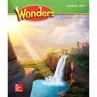 Wonders Teacher's Edition Unit 1 Grade 4 [Spiral bound]