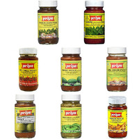 Priya Pickles With Garlic Variety Pack - 8 Items