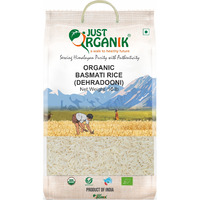 Just Organik Organic Basmati Rice 10 lbs