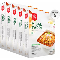 Maai Masale - Misal Tarri Cooking Curry Paste l (Pack of 5) Ready to Cook Spice Mix l Easy to Make Instant Masala Curry Paste l Serves-4