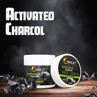 Grolet Natural Activated Charcoal Exfoliation Face Scrub