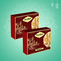 FaralBox Special Diwali Karanji (Fresh Coconut) - Gujiya - Ready To Eat Desi Ghee Karanji | Diwali Faral | Authentic Indian Snacks & Sweets | Diwali Sweets | Festive Delight Special Pack of 2 x 200g