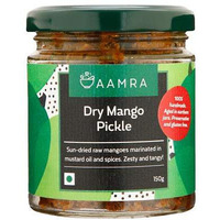 Aamra Homemade Traditional Dry Mango Pickle 150 GM, Meetha Nimbu Pickle 210 GM COMBO PACK