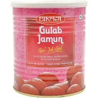 Bikaji Gulab Jamun Can - 1 Kg (2.2 Lb) [50% Off]