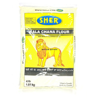 Sher Kala Chana Flour - 4 Lb (1.81 Kg) [50% Off]