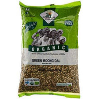 24 Mantra Organic Green Moong Dal Split - 4 Lb