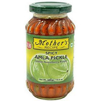 Mother's Recipe Spicy Amla Pickle - 400 Gm (14.1 Oz) [ Buy 1 Get 1 Free ] [50% Off]