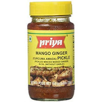 Priya Mango Ginger Pickle Without Garlic - 300 Gm (10.58 Oz) [50% Off]