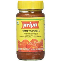 Priya Tomato Pickle Without Garlic - 300 Gm (10.58 Oz)