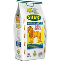 Sher Desi Style Atta - 20 Lb (9 Kg)