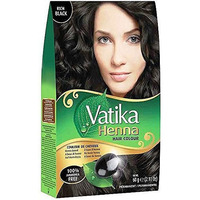 Vatika Henna Hair Colour Rich Black - 60 Gm (2.1 Oz)