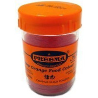 Preema Deep Orange Food Color Powder - 25 Gm (0.88 Oz)