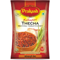 Prakash Kolhapuri Thecha Red Chilli-Garlic Chutney - 100 Gm (3.5 Oz)
