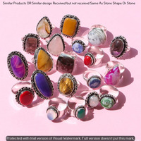 Multi & Mixed 10 Piece Wholesale Ring Lots 925 Sterling Silver Ring NRL-794