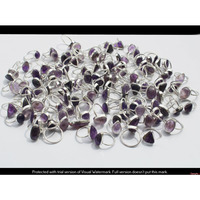 Amethyst 100 Piece Wholesale Ring Lot 925 Sterling Silver Ring NRL-4743