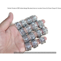 Moonstone 50 Piece Wholesale Ring Lots 925 Sterling Silver Ring NRL-4031