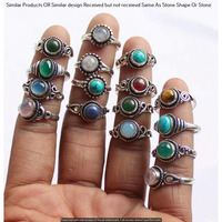 Multi & Mixed 30 Piece Wholesale Ring Lots 925 Sterling Silver Ring NRL-3332