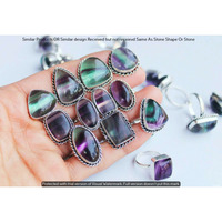 Amethyst 30 Piece Wholesale Ring Lots 925 Sterling Silver Ring NRL-3296