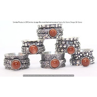 Sunstone 30 Piece Wholesale Ring Lots 925 Sterling Silver Ring NRL-2851