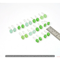 Opalite & Mixed 15 Pair Wholesale Lot 925 Sterling Silver Earring NLE-884